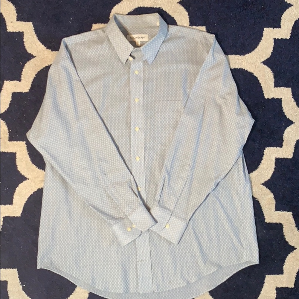 YSL collar stay shirt